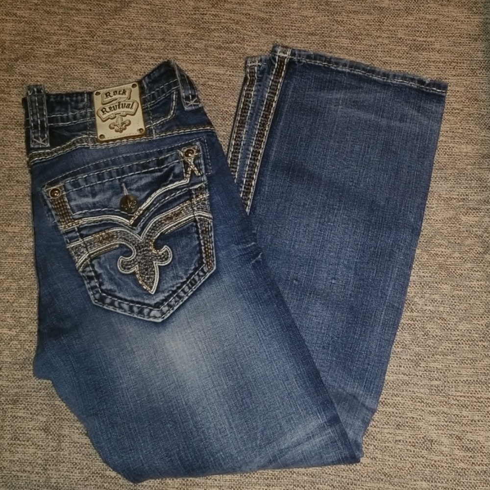 Mens rock revival Jean's